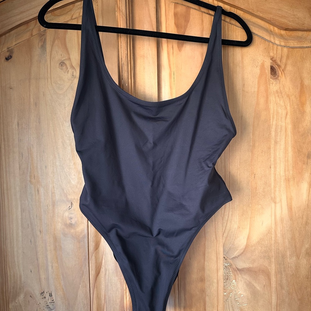 Skin Women's One Piece Swimsuit - Dark Gray